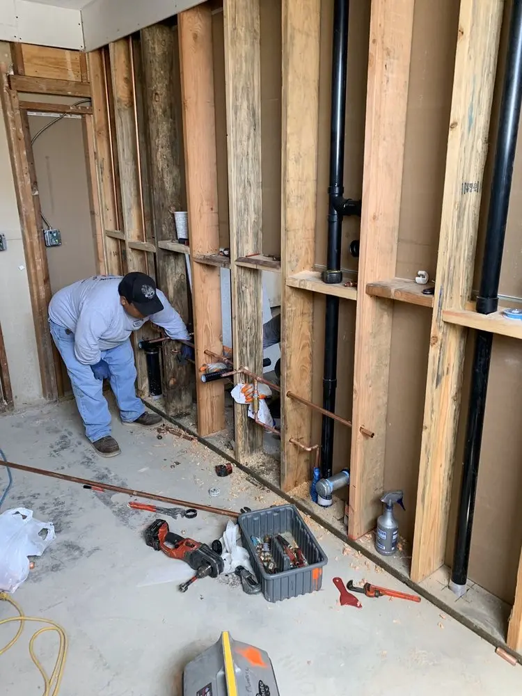 Commercial rough-in plumbing for Water Heater Replacement in Wenonah
